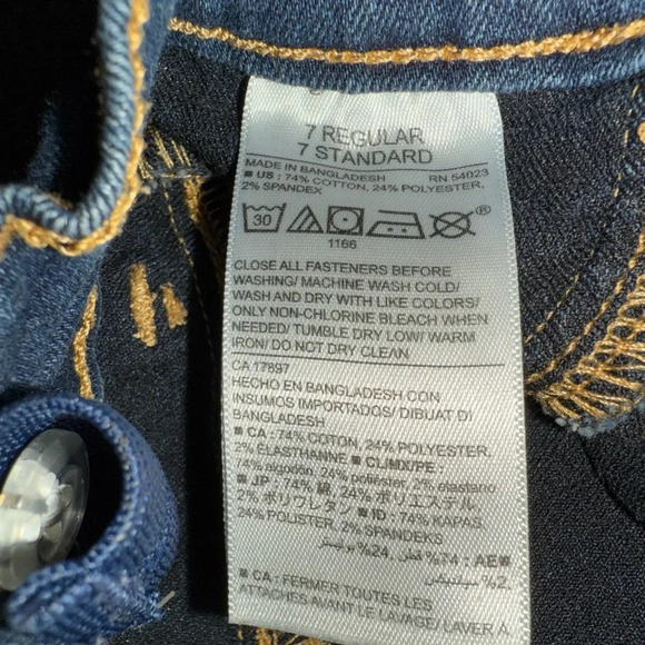 Old navy rockstar jegging blue jeans - Picture 4 of 5